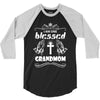 I Am One Blessed Grandmom 3/4 Sleeve Shirt