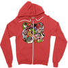 daily drawing Zipper Hoodie
