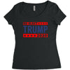 re-elect Trump 2020 T-shirt Women's Triblend Scoop T-shirt
