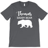 Daddy Bear - Baby Bear Custom Name T-Shirt