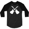 guitar gig concert tour band custom personal 3/4 Sleeve Shirt