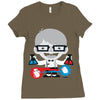 science fair project Ladies Fitted T-Shirt