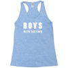 boys with tattoos Racerback Tank