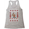 ugly sweater fight christmas t shirts Racerback Tank