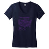 catmerica Women's V-Neck T-Shirt