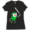 adventure time legend of zelda link Ladies Fitted T-Shirt