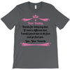 Dear Daddy, Thanks for Being my Dad Baby Boy Letter to Father T-Shirt