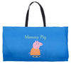 peppa pig mommy pig Weekender Totes
