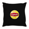 THE LIPTON Throw Pillow