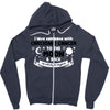 I Love Someone with Carcionid Cancer to The Moon and Back to Infinity Zipper Hoodie