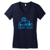 dj club Women's V-Neck T-Shirt