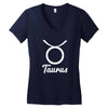 taurus zodiac Women's V-Neck T-Shirt