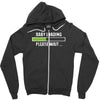 soon to be mom Zipper Hoodie