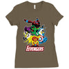nick fureon's eevengers Ladies Fitted T-Shirt