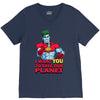 planeteer call V-Neck Tee