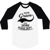New Gram 2018 Rokie Dept. 3/4 Sleeve Shirt