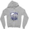 arkham asylum Zipper Hoodie