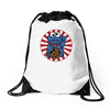maneki cookie Drawstring Bags