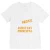 assistant principal V-Neck Tee