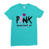 pink spread the hope Ladies Fitted T-Shirt