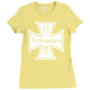 vw volkswagen iron cross Ladies Fitted T-Shirt