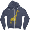 giraffe Zipper Hoodie