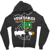 vegetables are what food eats Zipper Hoodie