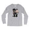 pulp fiction caricature ideal birthday gift present Long Sleeve Shirts