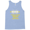 new mens womens kids eye got mad minion skills and stuff funny novelty Tank Top