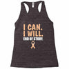 I Can I Will End Of The Story Racerback Tank