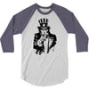 uncle sam 3/4 Sleeve Shirt