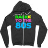 back to the 80s Zipper Hoodie