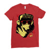 hip hop gorila Ladies Fitted T-Shirt