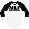 herren lustiges 3/4 Sleeve Shirt