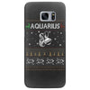 aquarius christmas ugly sweater Samsung Galaxy S7 Edge
