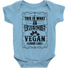 Awesome Vegan Baby Bodysuit