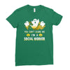 social worker 1 Ladies Fitted T-Shirt