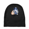 droid hug Baby Beanies