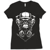monkey Ladies Fitted T-Shirt