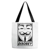 disobey Tote Bags