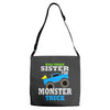 monster truck shirt for boys toddlers Adjustable Strap Totes