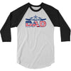 best american dad 3/4 Sleeve Shirt