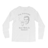 i'm awesome  funnycomic deal with it party retro cool Long Sleeve Shirts