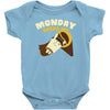 monday needs me Baby Bodysuit