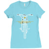 caferacer Ladies Fitted T-Shirt