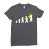 goku evolution Ladies Fitted T-Shirt