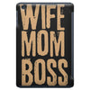 wife mom boss iPad Mini