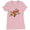 pizza jet Ladies Fitted T-Shirt
