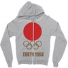 retro tokyo 1964 olympic games Zipper Hoodie
