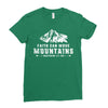 Faith Can Move Mountains Ladies Fitted T-Shirt